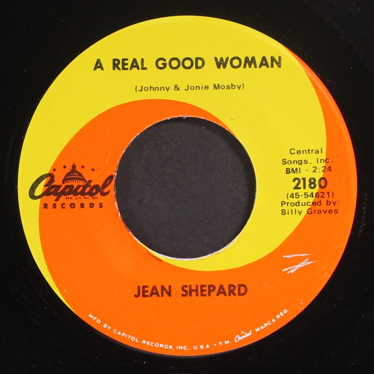 a real good woman by JEAN SHEPARD