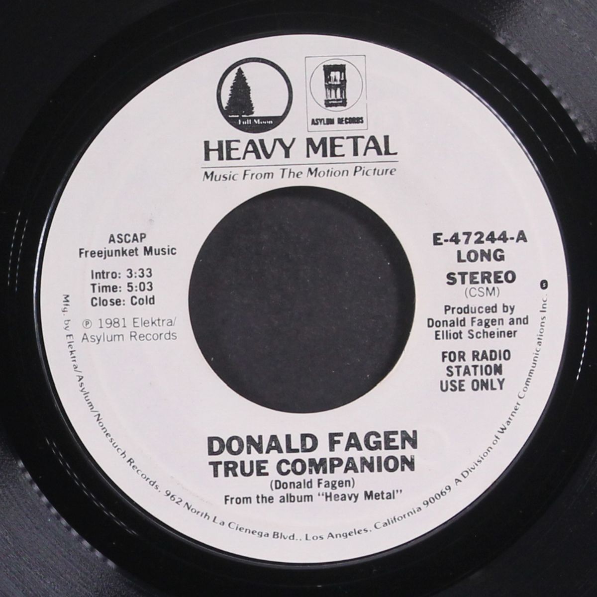 true companion / short by DONALD FAGEN