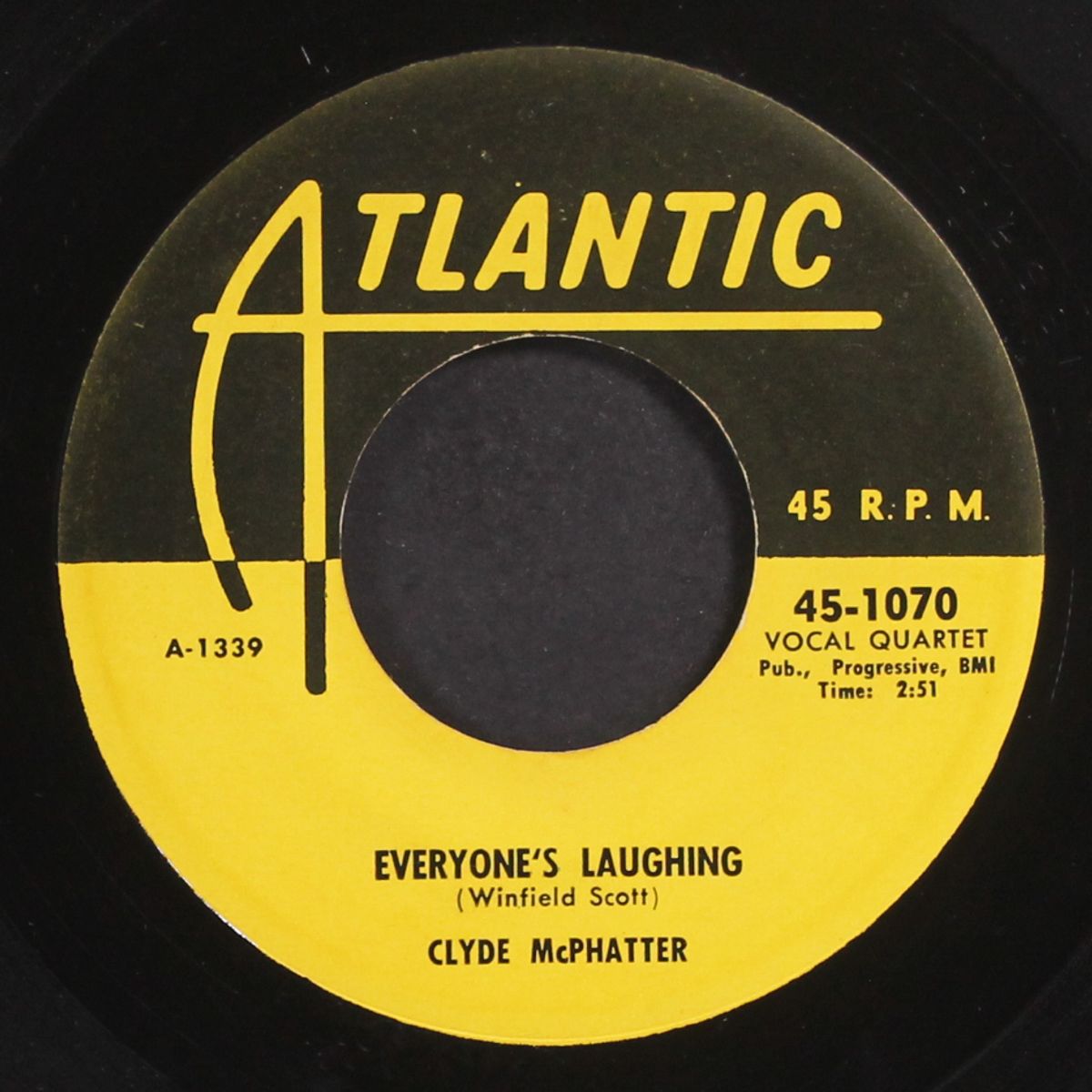 everyone's laughing / hot ziggity by CLYDE MCPHATTER