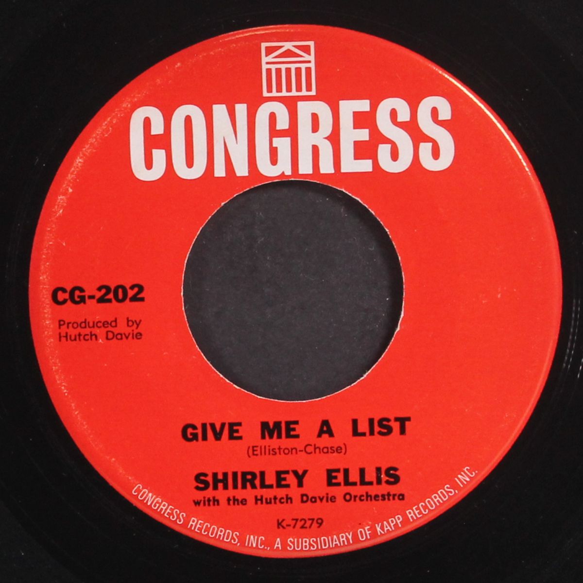 the nitty gritty / give me a list by SHIRLEY ELLIS