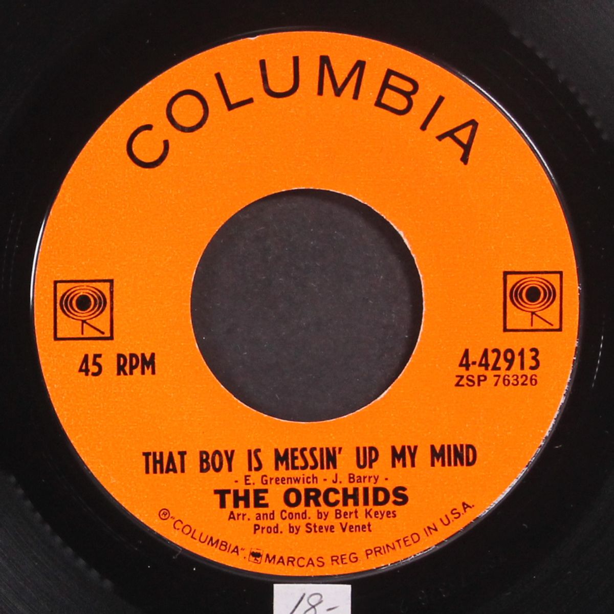 that boy is messin' up my mind / the harlem tango by ORCHIDS