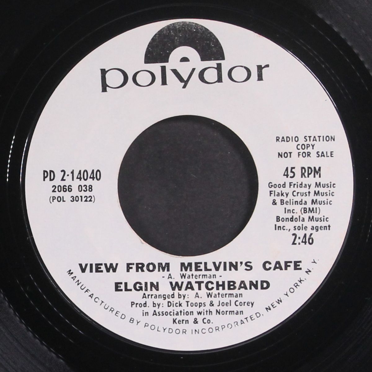 you can do it / view from melvin's cafe by ELGIN WATCHBAND