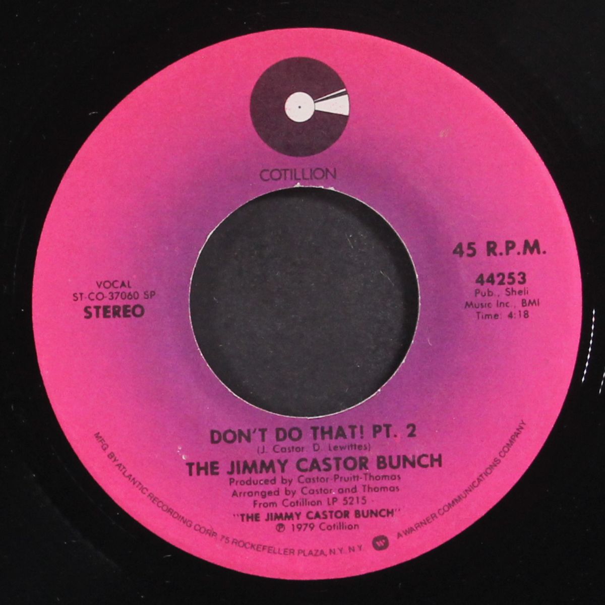 don't do that / part 2 by JIMMY CASTOR BUNCH