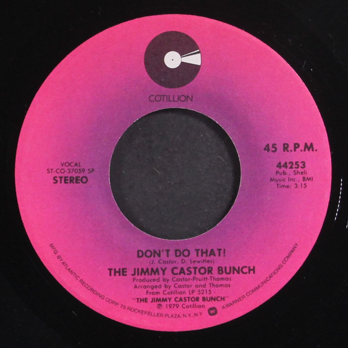 don't do that / part 2 by JIMMY CASTOR BUNCH