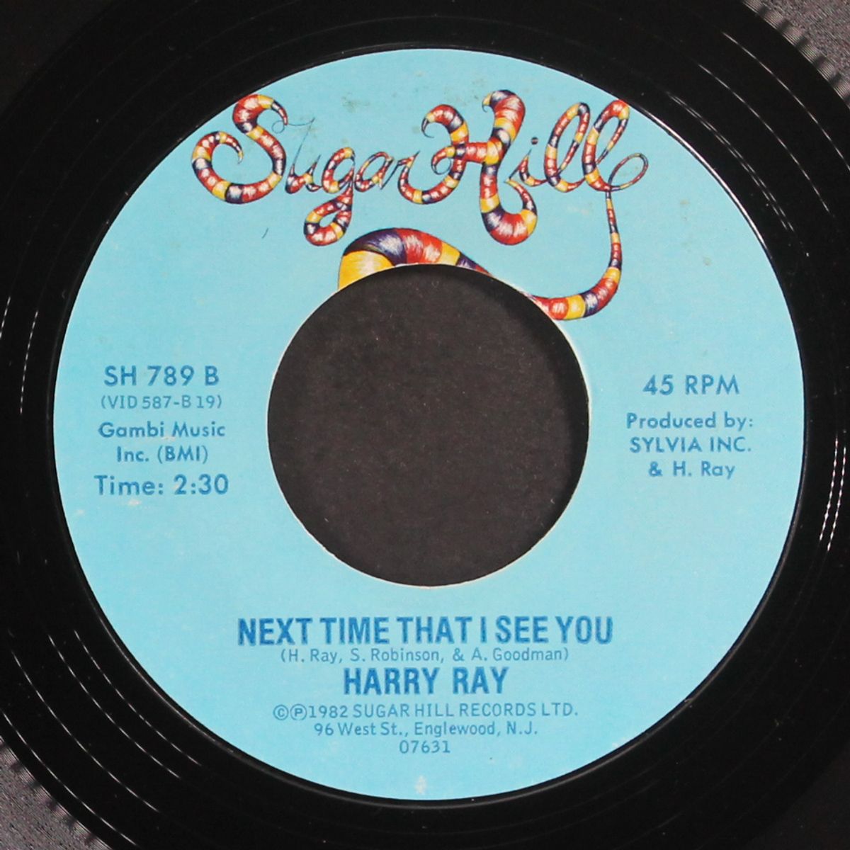 next time that i see you / sweet baby by HARRY RAY