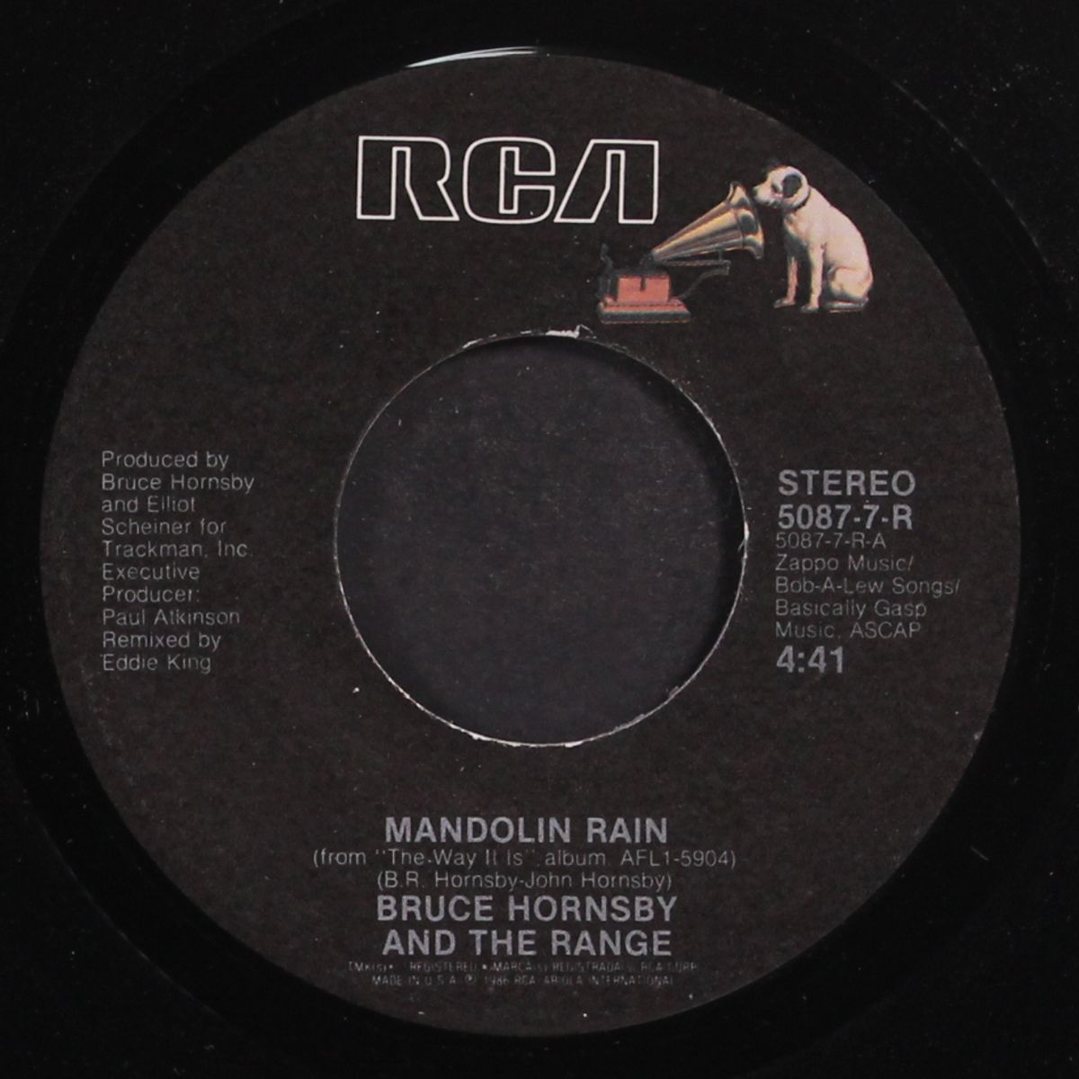 mandolin rain / red plains by BRUCE HORNSBY & THE RANGE