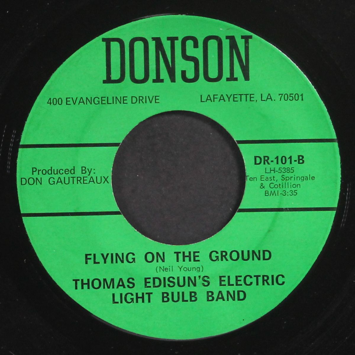 the circle is small / flying on the ground by THOMAS EDISUN'S ELECTRIC LIGHT BULB BAND