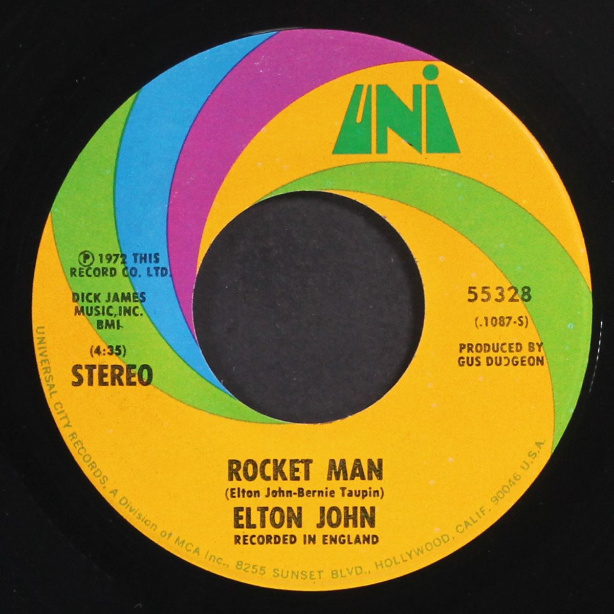 rocket man / suzie by ELTON JOHN