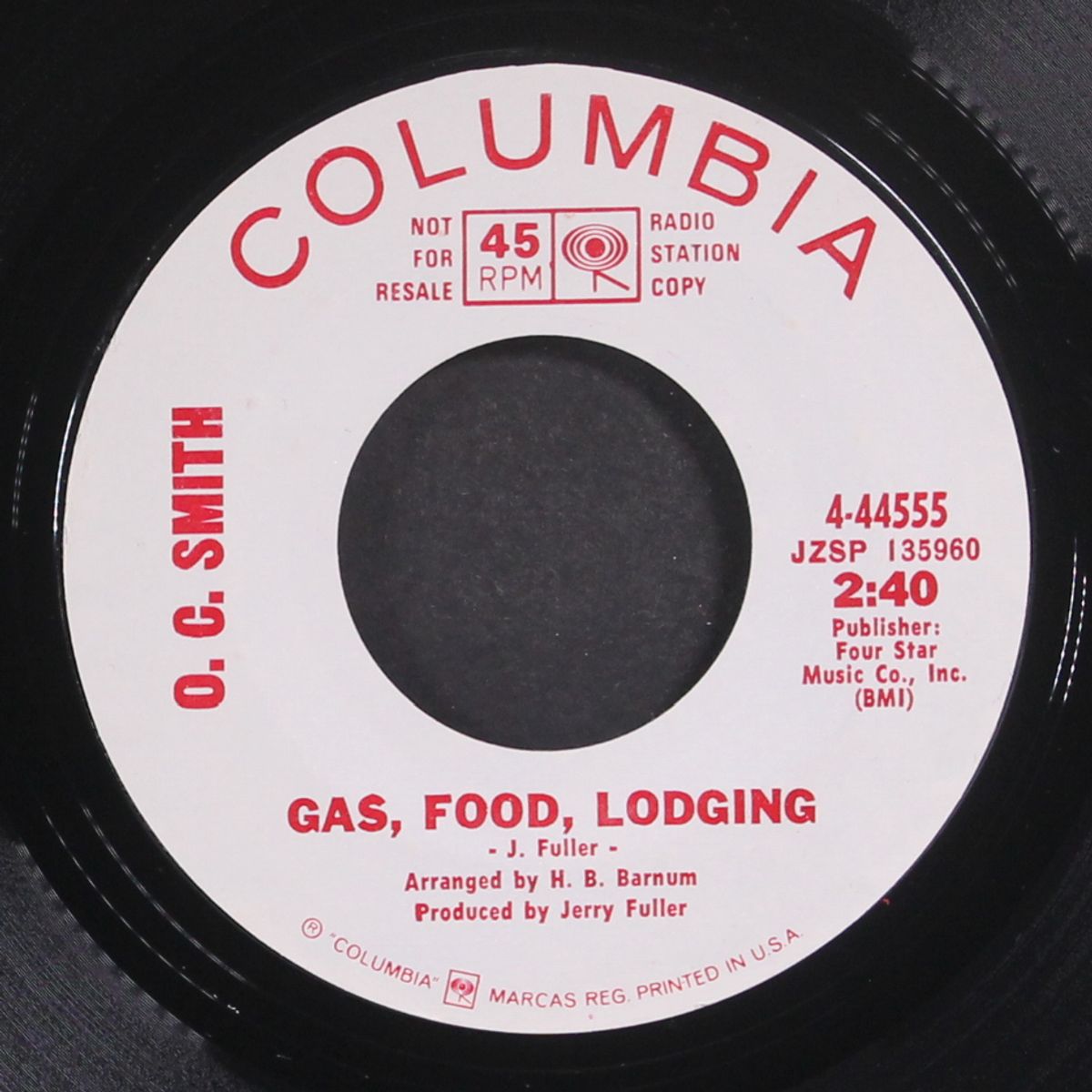 main street mission / gas, food, lodging by O.C. SMITH