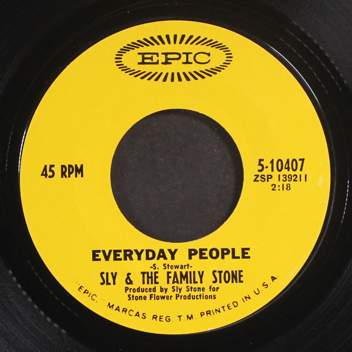 everyday people / sing a simple song by SLY & FAMILY STONE