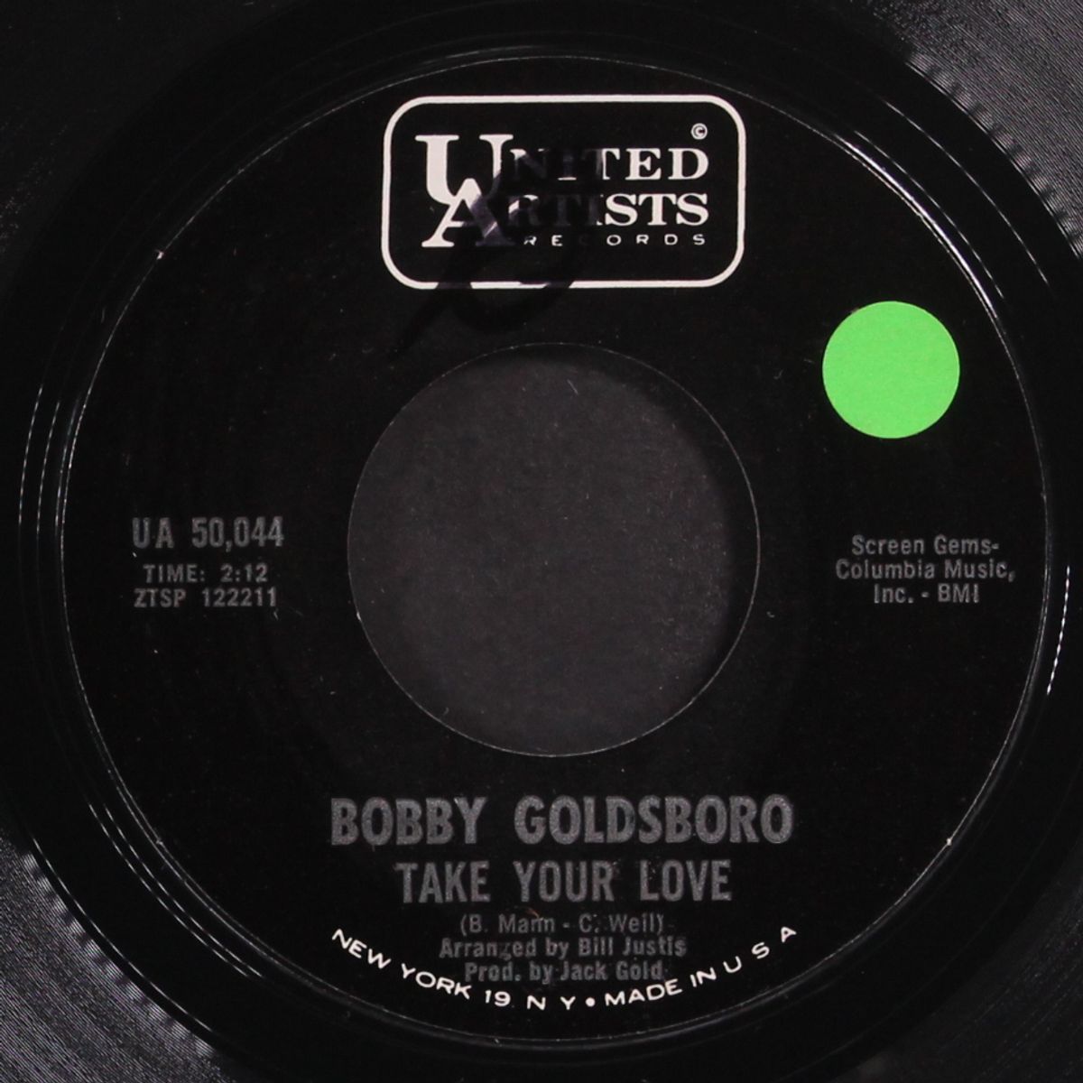 longer than forever / take your love by BOBBY GOLDSBORO