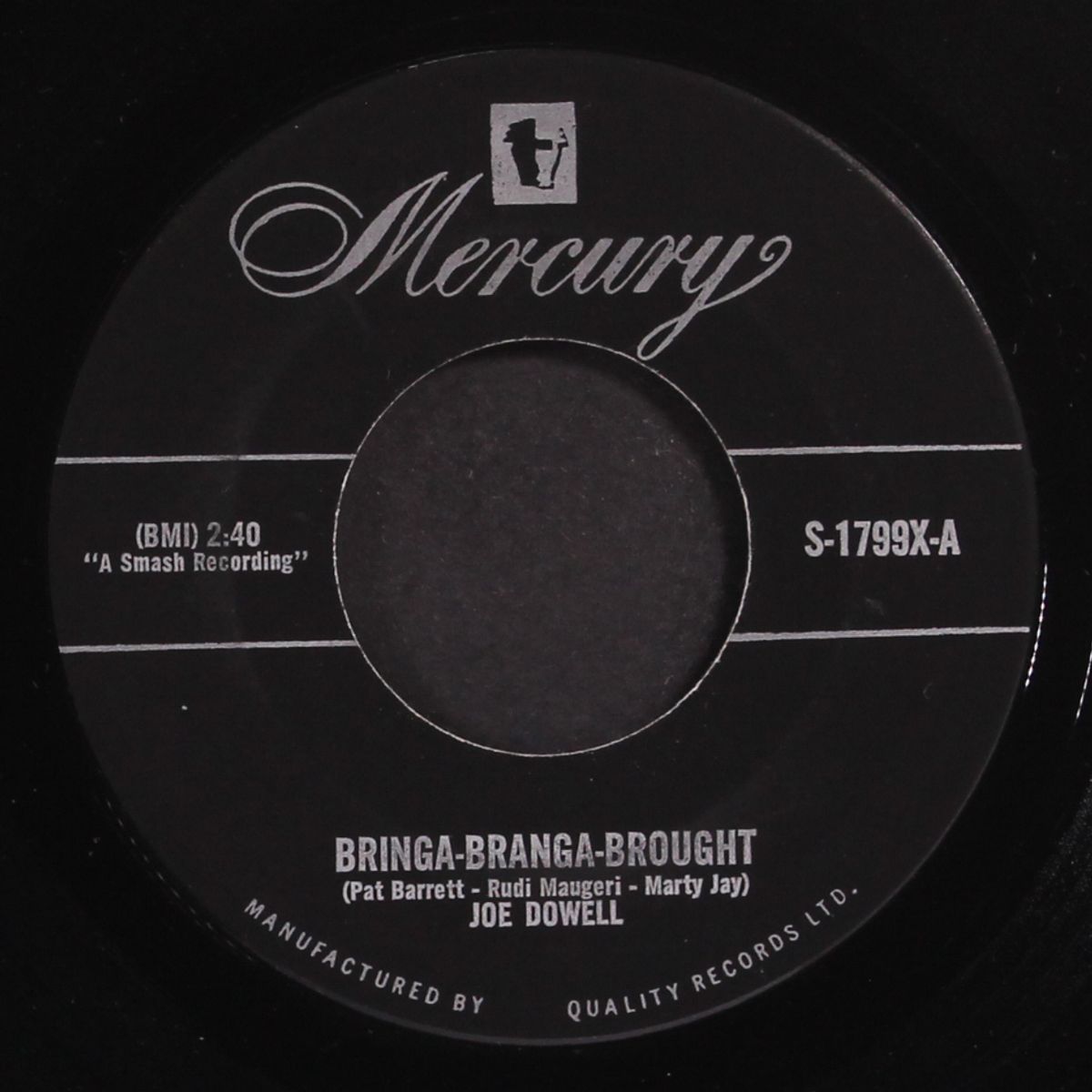bringa branga brought by JOE DOWELL