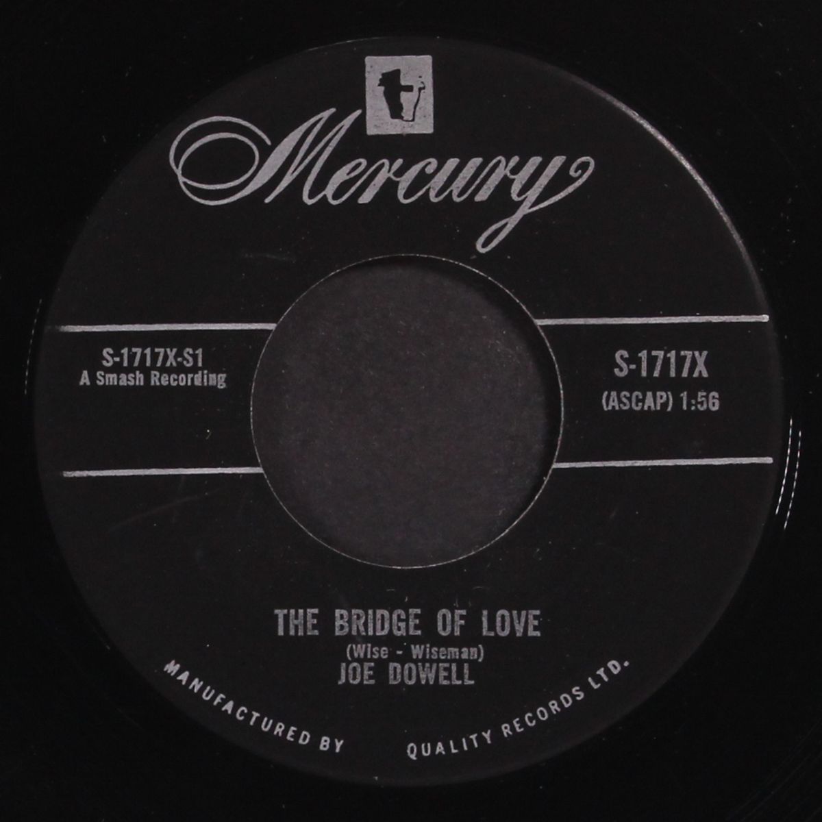 the bridge of love by JOE DOWELL