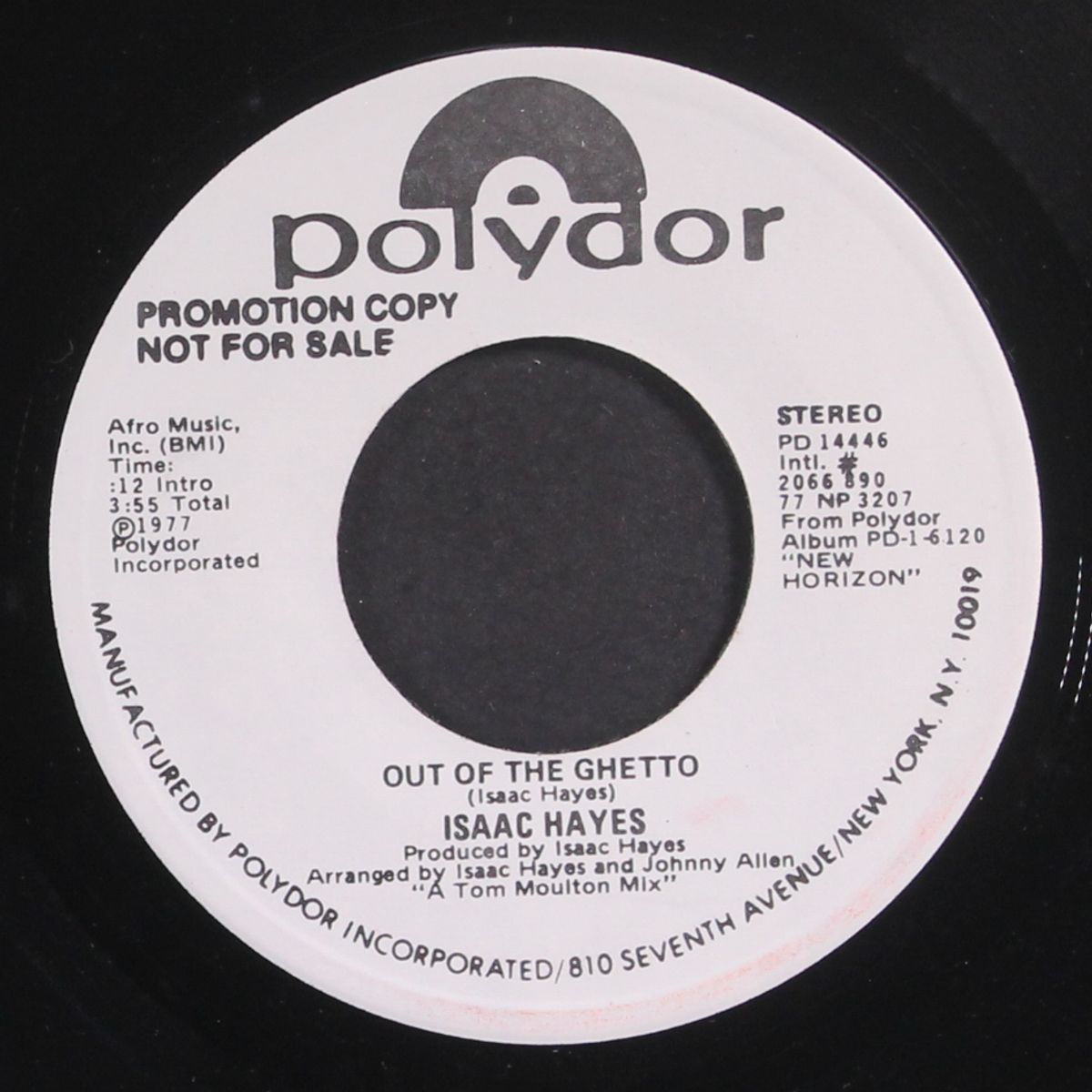 out of the ghetto by ISAAC HAYES