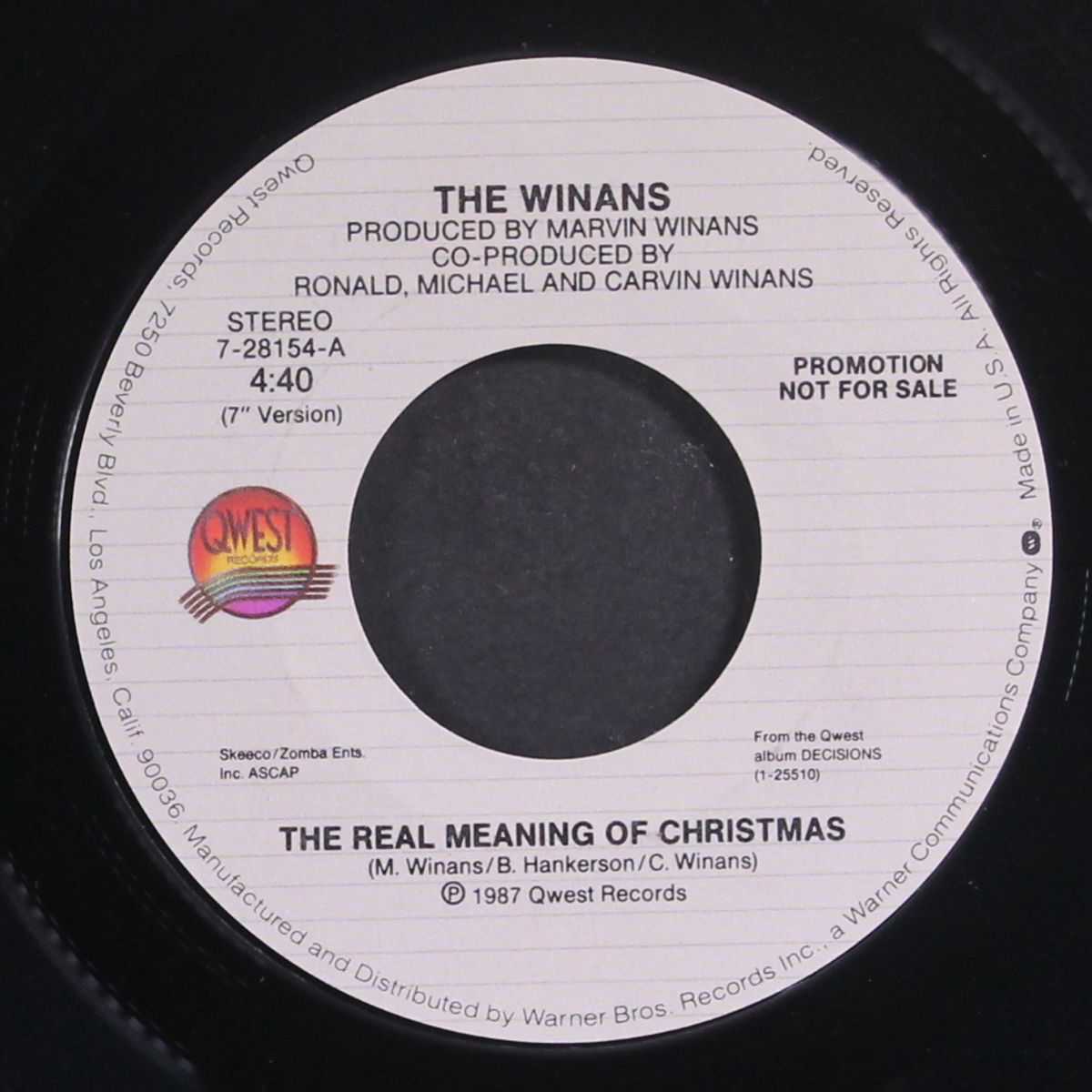the real meaning of christmas by WINANS