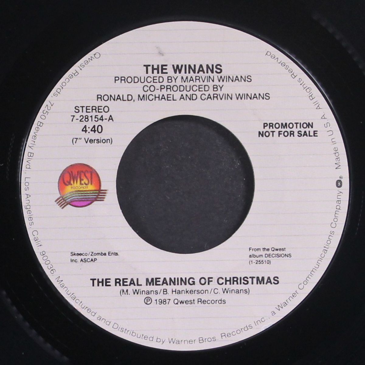 the real meaning of christmas by WINANS