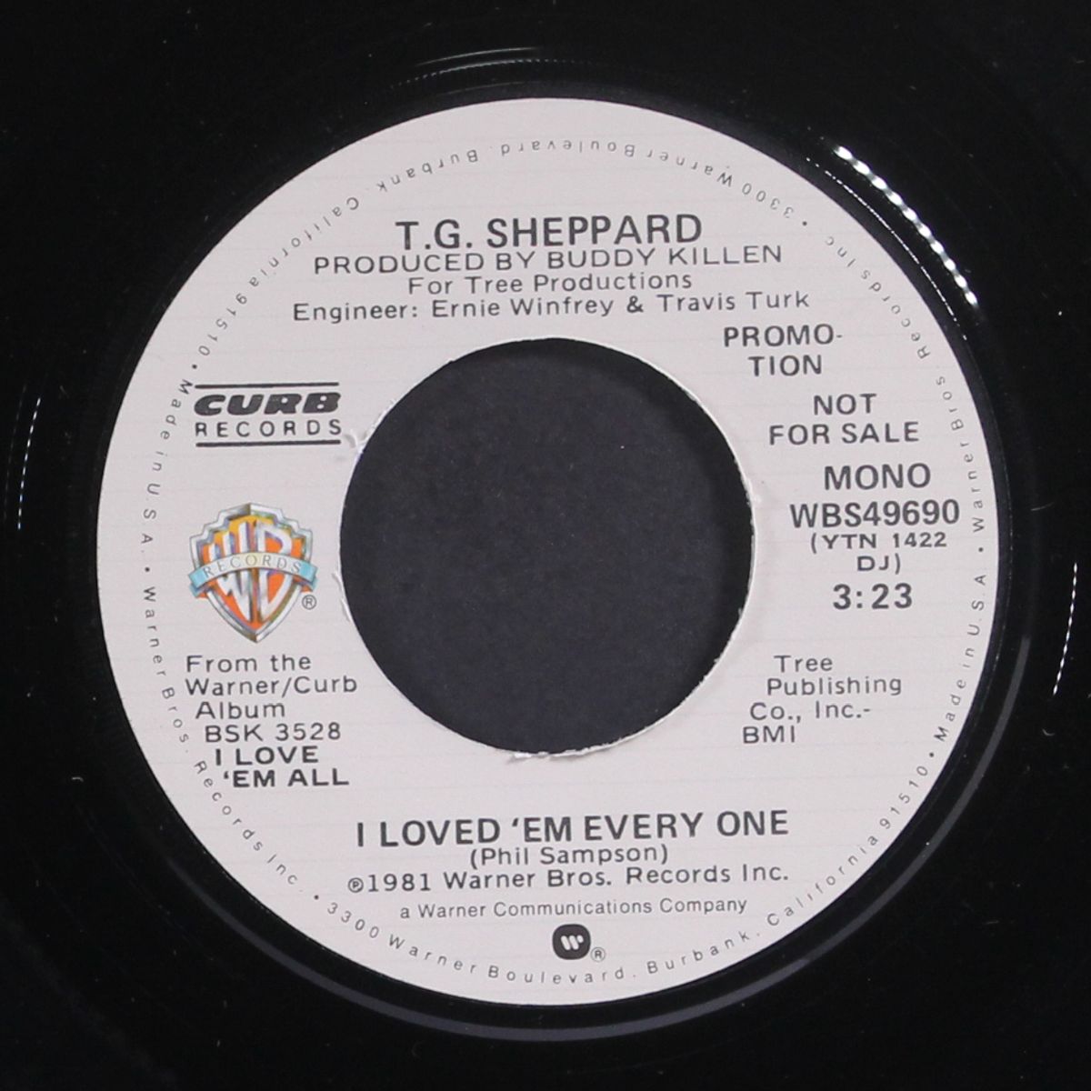 i loved 'em every one / mono by T. G. SHEPPARD