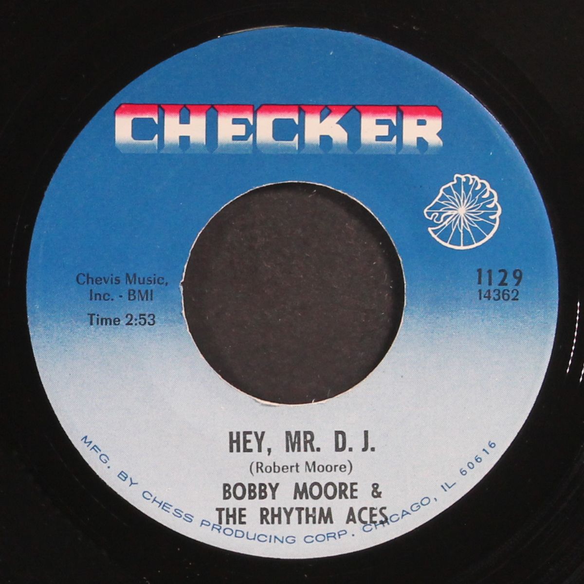 searching for my love / hey, mr. d.j. by BOBBY MOORE & RHYTHM ACES
