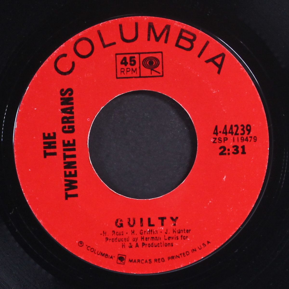 giving up your love is like / guilty by TWENTIE GRANS