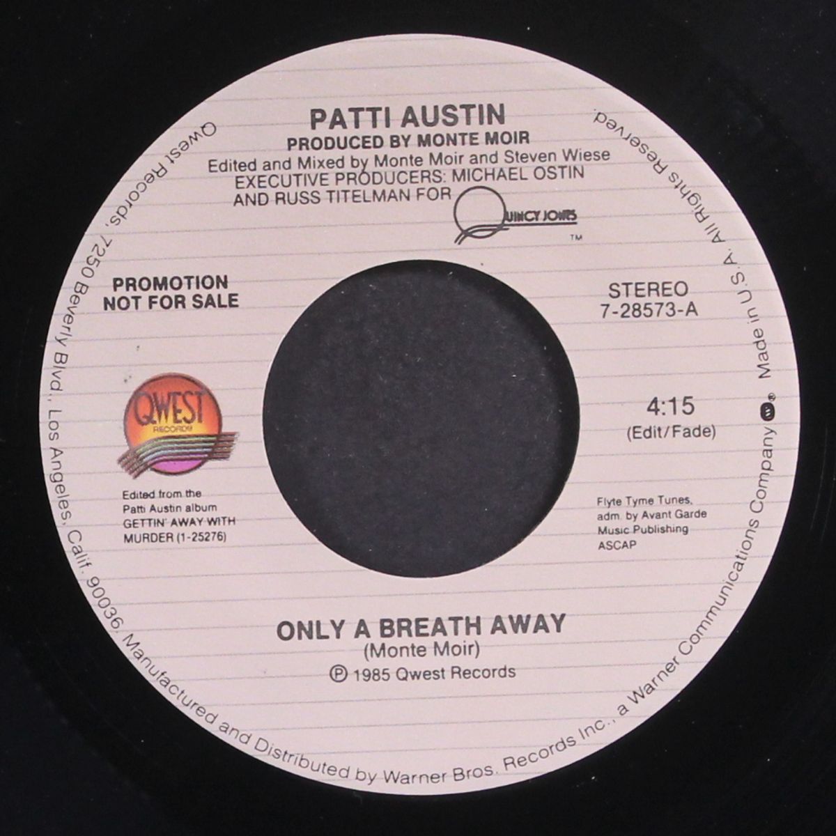 only a breath away by PATTI AUSTIN