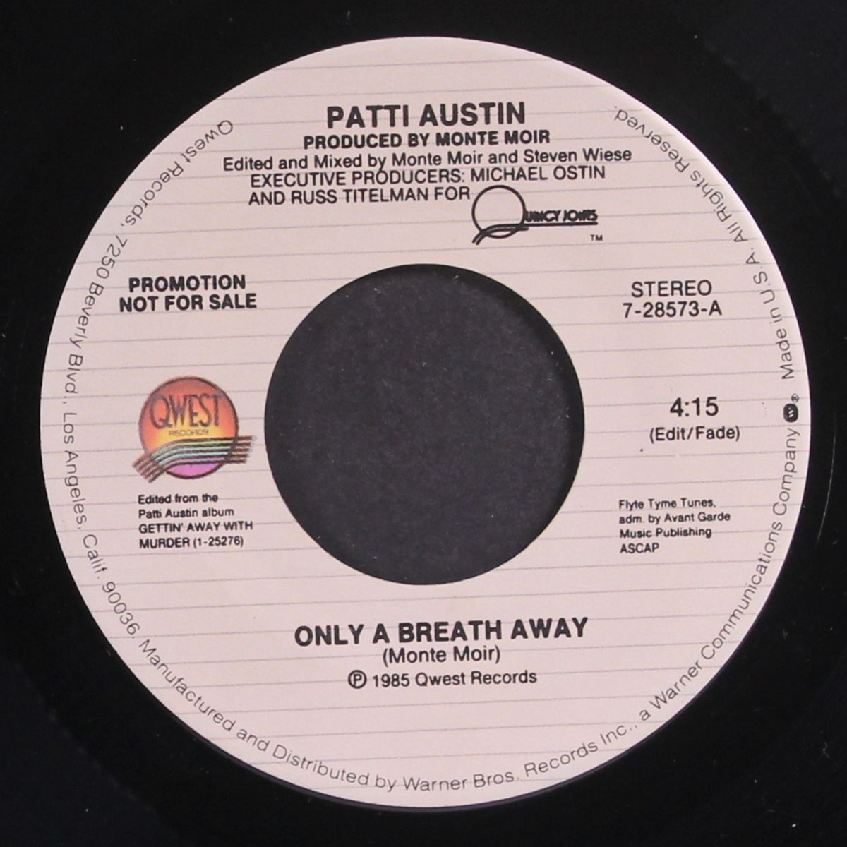 only a breath away by PATTI AUSTIN