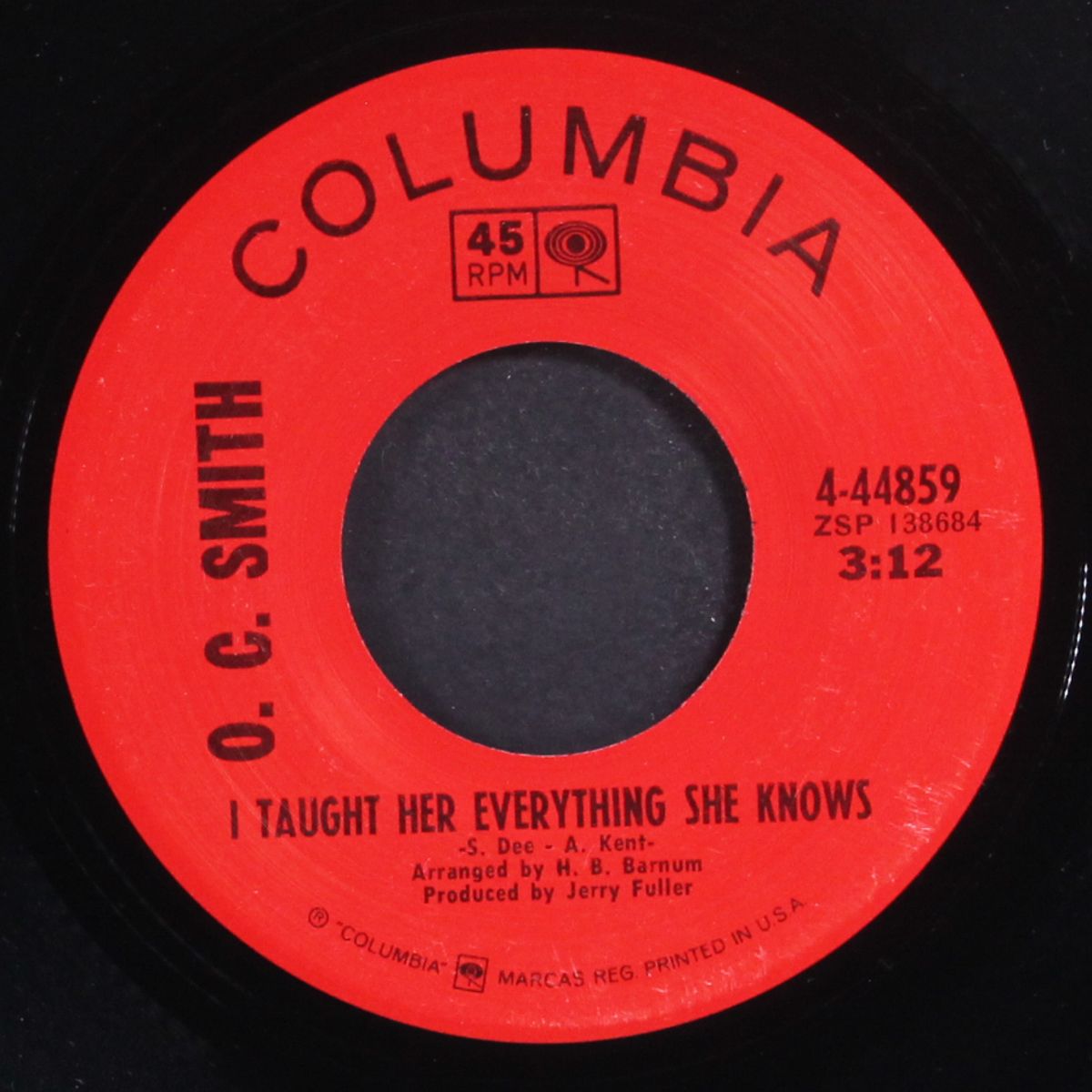 friend, lover, woman, wife / i taught her everything she knows by O.C. SMITH