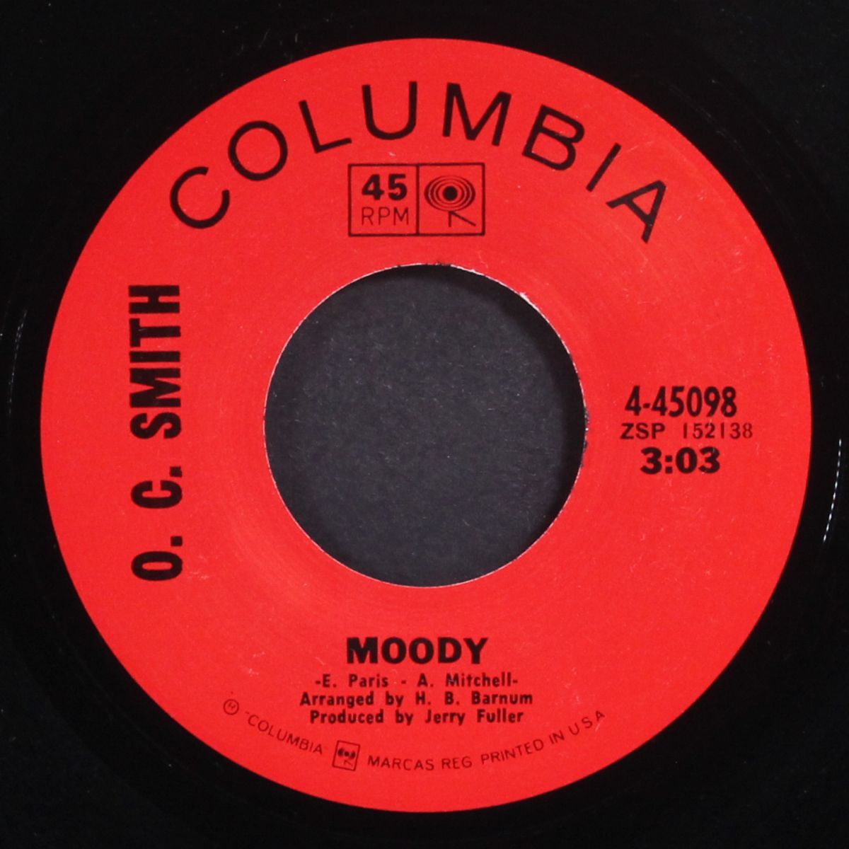 moody / isn't life beautiful by O.C. SMITH