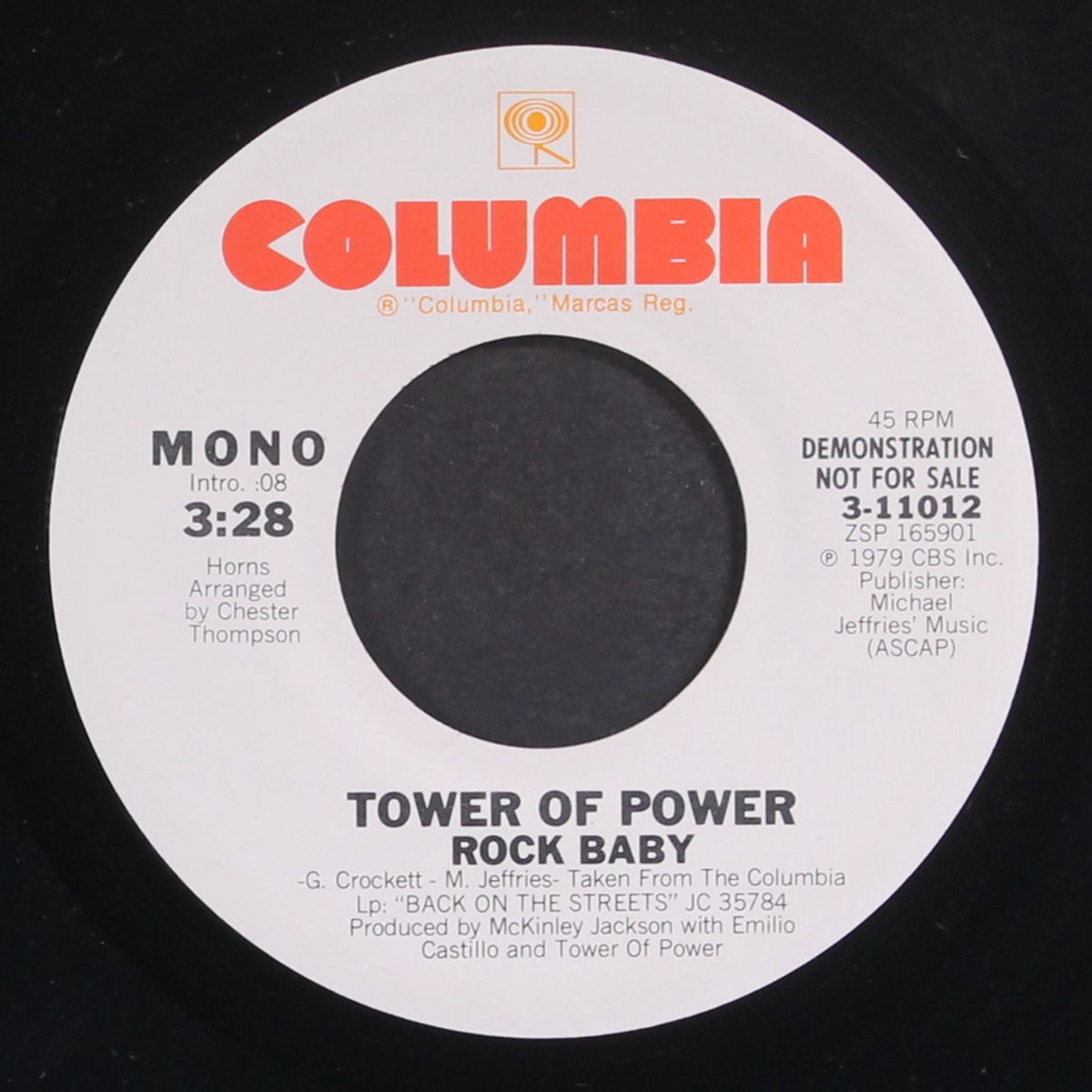 rock baby / mono by TOWER OF POWER