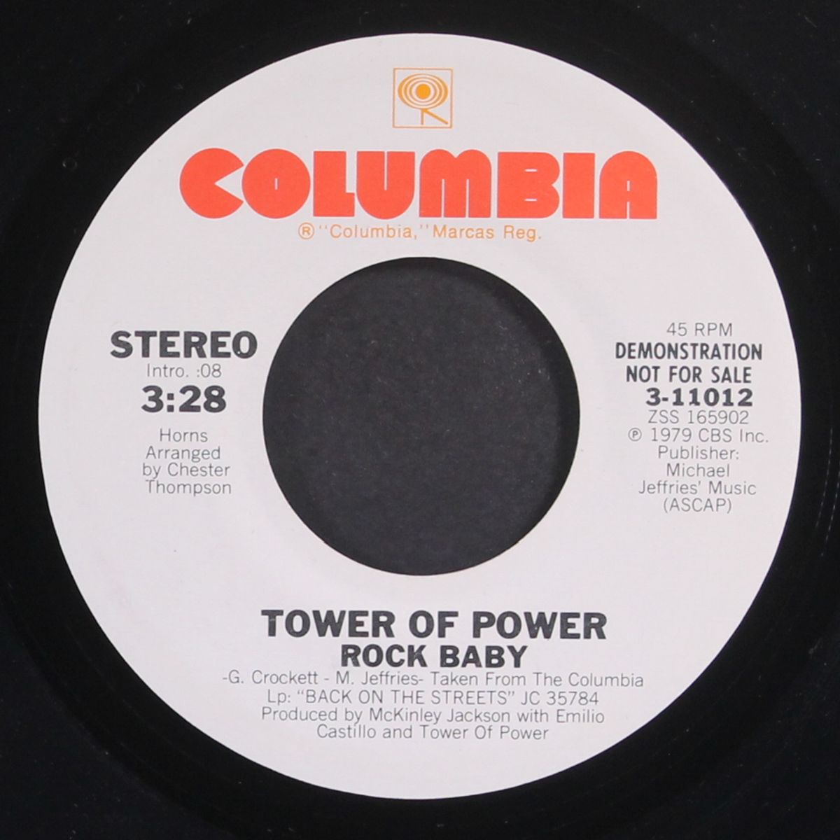 rock baby / mono by TOWER OF POWER
