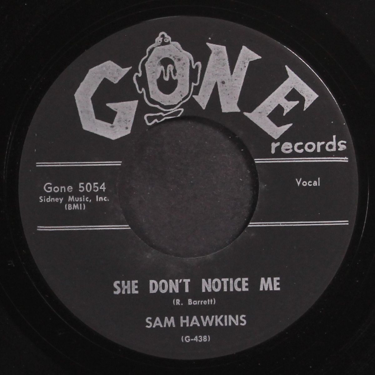 when nobody loves you / she don't notice me by SAM HAWKINS