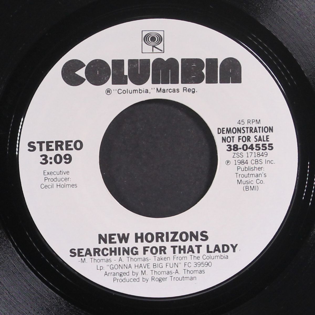 searching for that lady / same by NEW HORIZONS