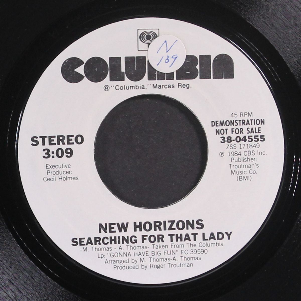 searching for that lady / same by NEW HORIZONS