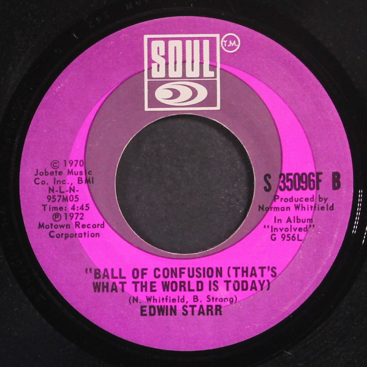 take me clear from here / ball of confusion by EDWIN STARR