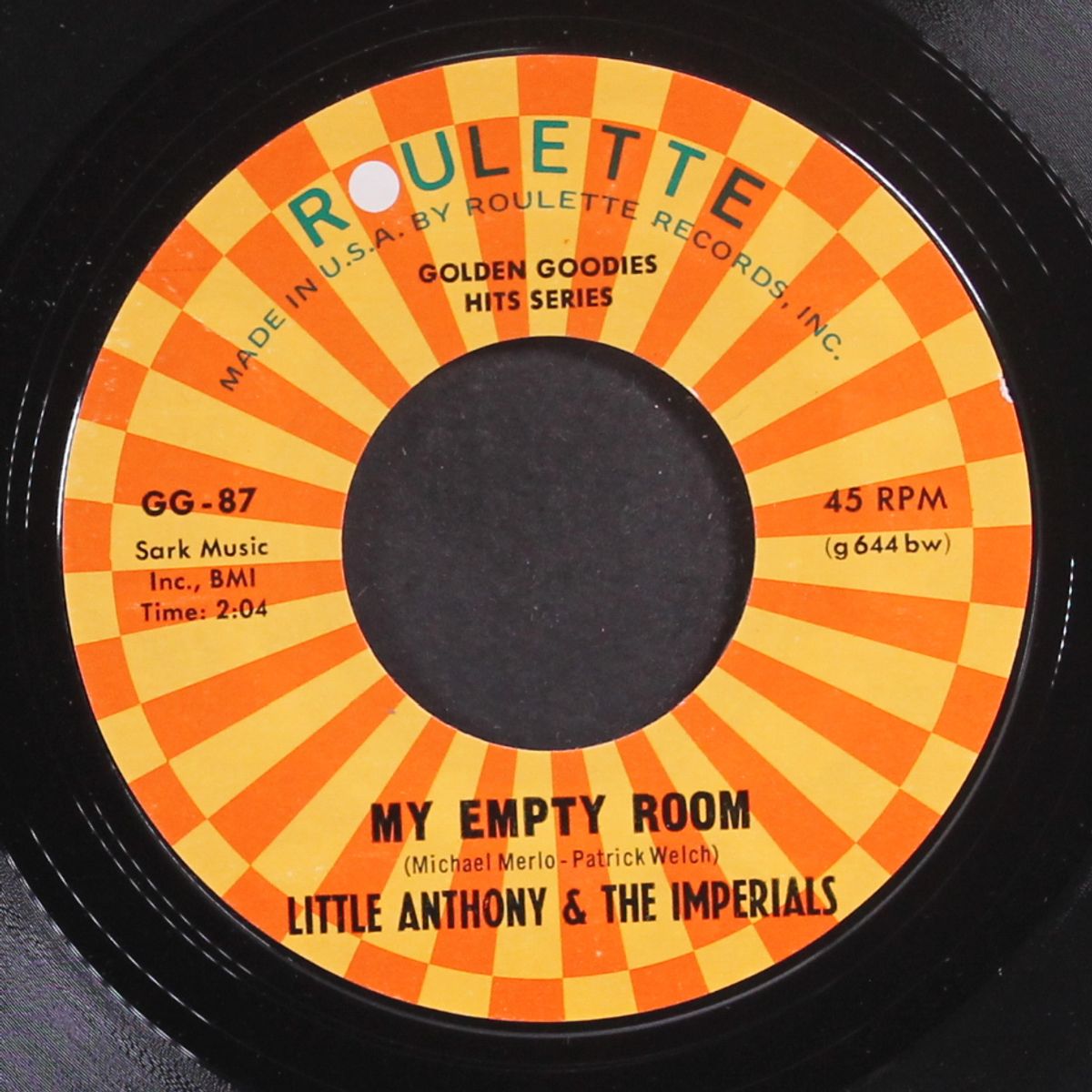 my empty room / traveling stranger by LITTLE ANTHONY & IMPERIALS