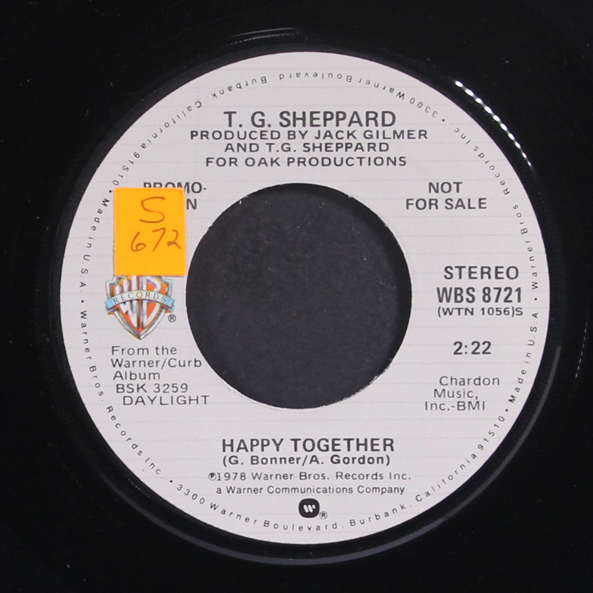 happy together / mono by T.G. SHEPPARD