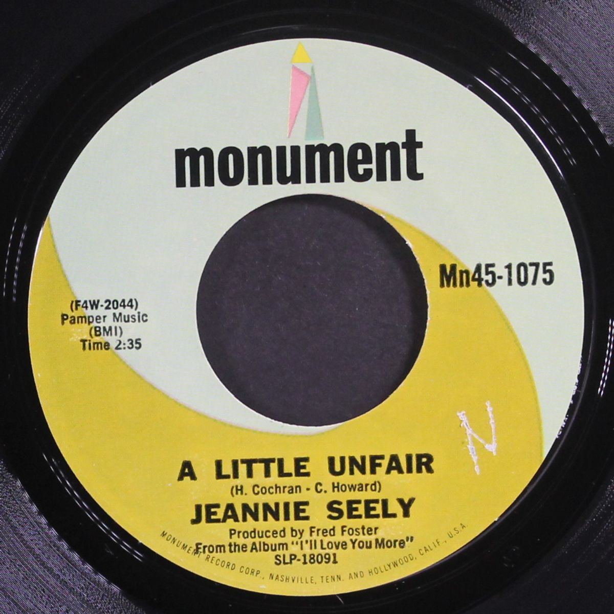 how is he? / a little unfair by JEANNIE SEELY