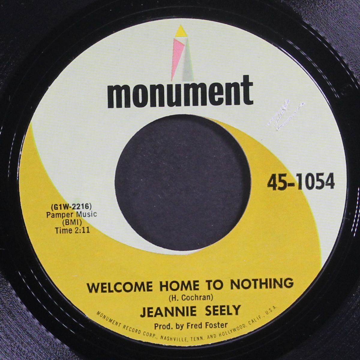 welcome home to nothing by JEANNIE SEELY