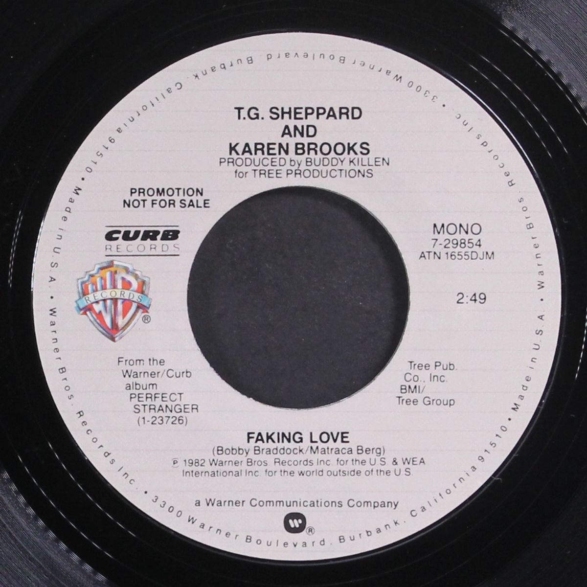 faking love / mono by T.G. SHEPPARD & KAREN BROOKS