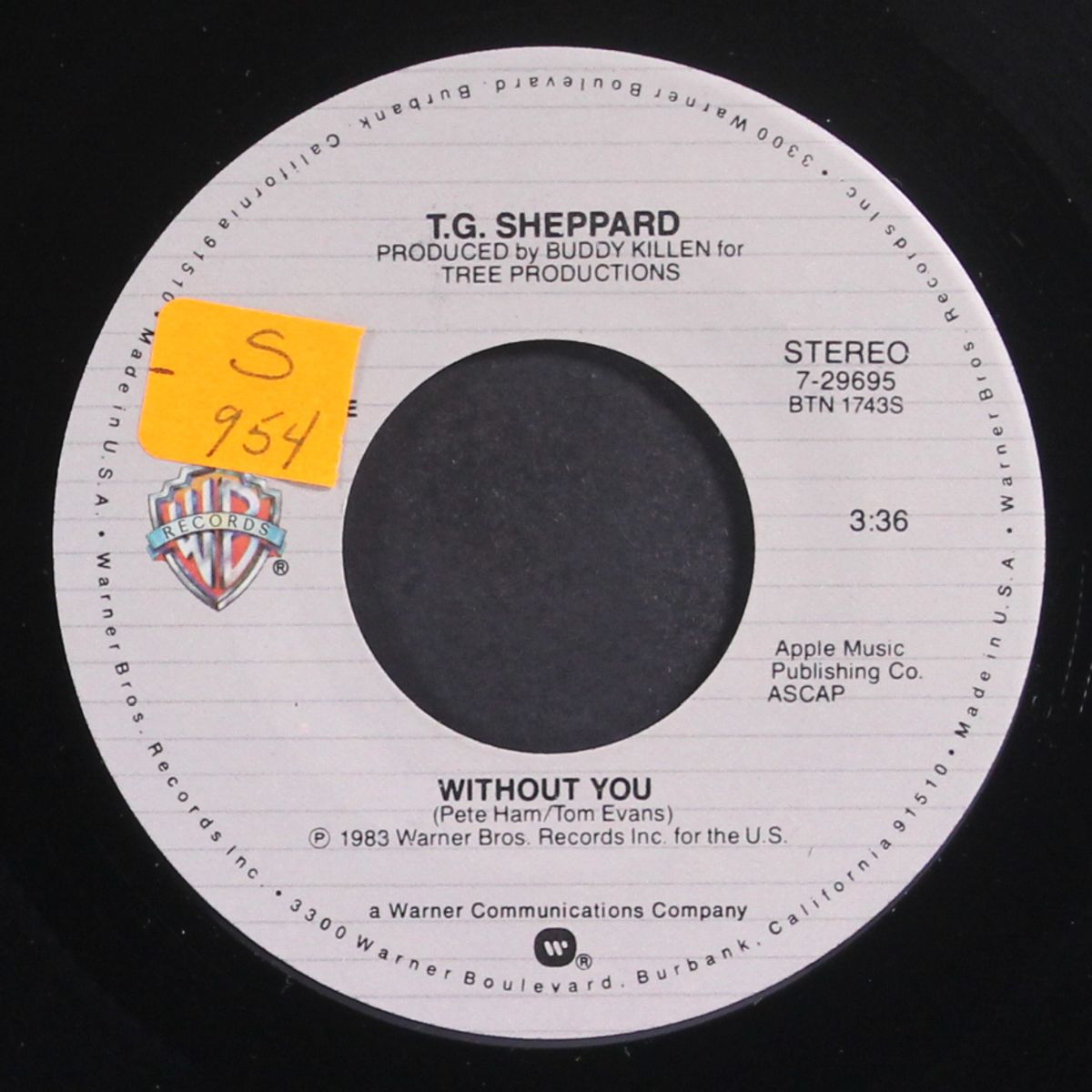 without you / mono by T.G. SHEPPARD