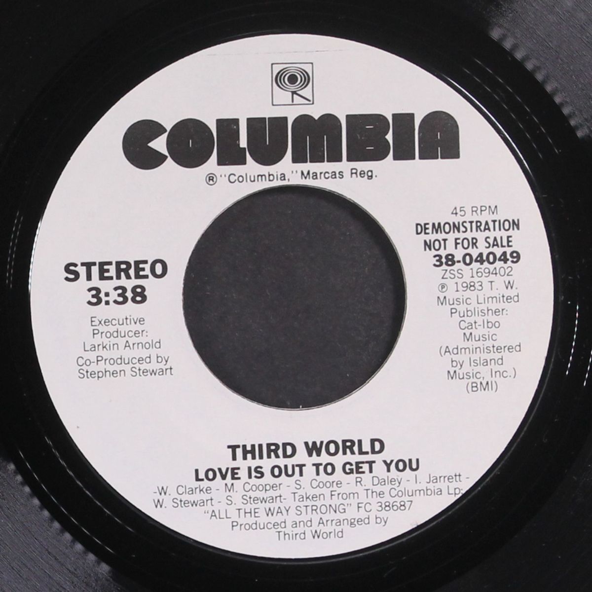 love is out to get you / same by THIRD WORLD