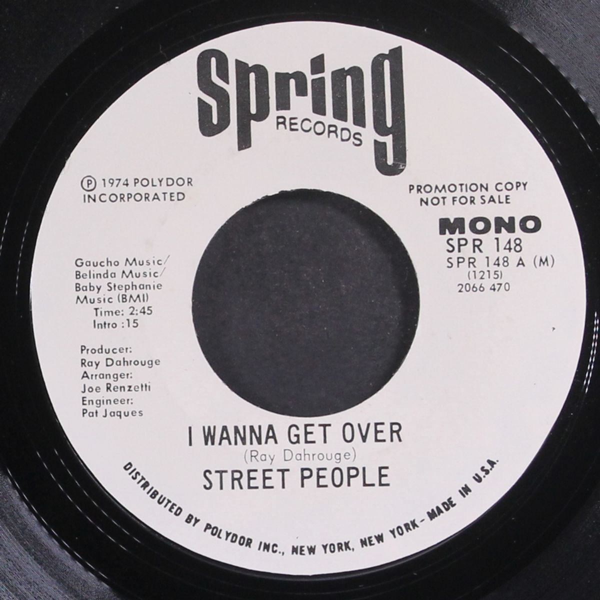 i wanna get over / mono by STREET PEOPLE