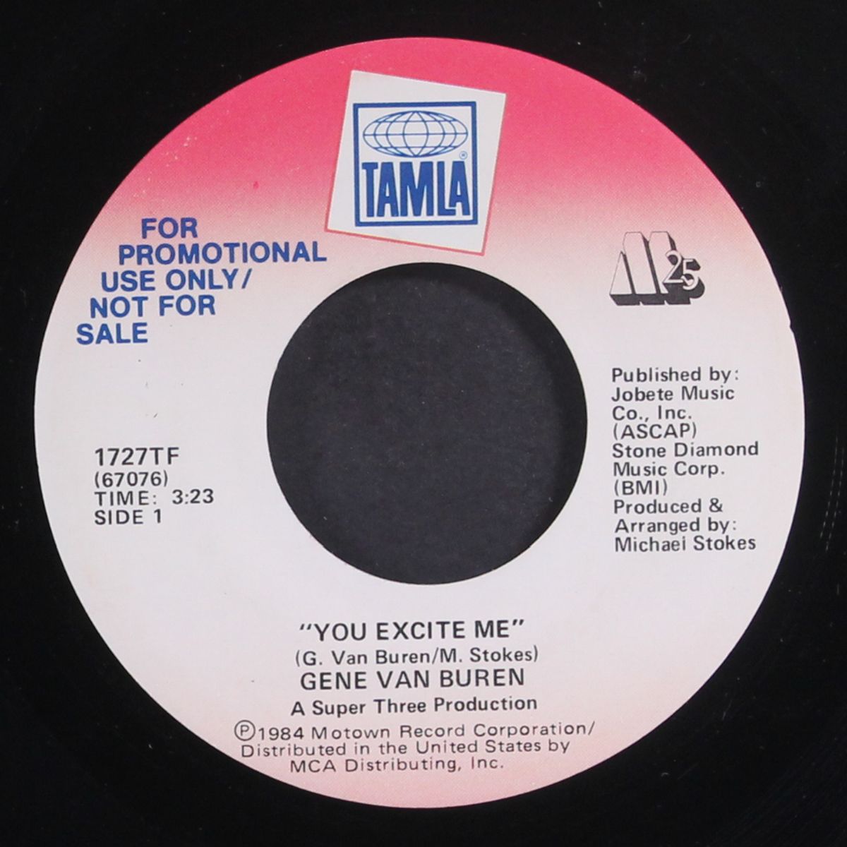 you excite me / same by GENE VAN BUREN