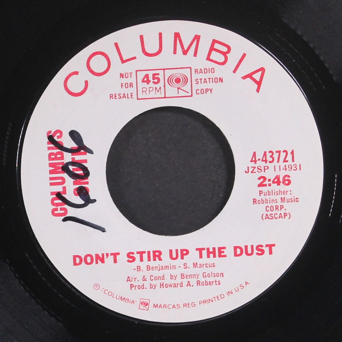 got my mojo working / don't stir up the dust by COLUMBUS SMITH