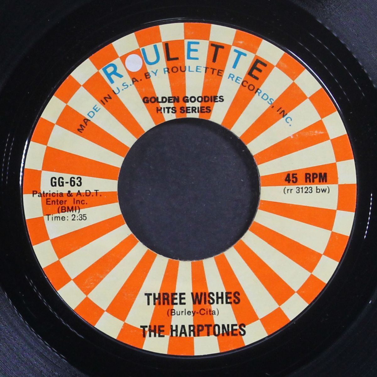 three wishes / why you do me like you do by HARPTONES / CLEFTONES