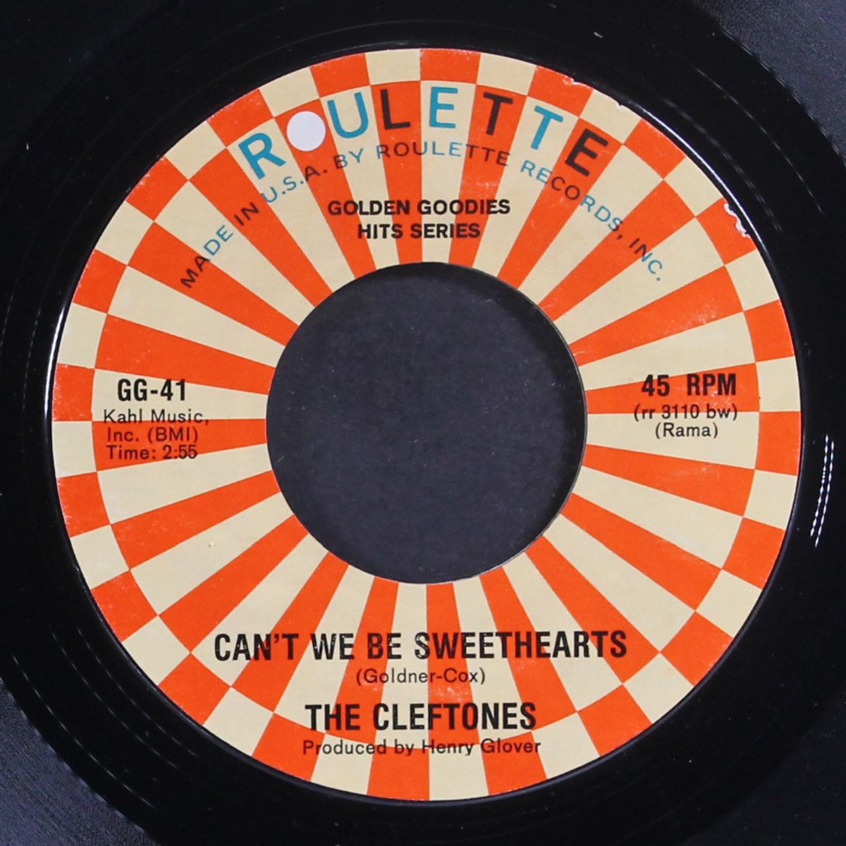 can't we be sweethearts / cry like i cried by CLEFTONES / HARPTONES