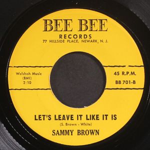 SAMMY BROWN & GROUP