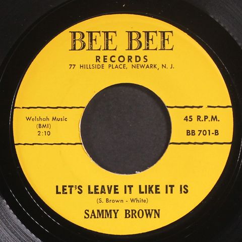 SAMMY BROWN & GROUP