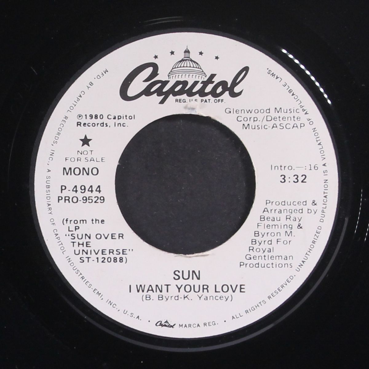 i want your love / mono by SUN