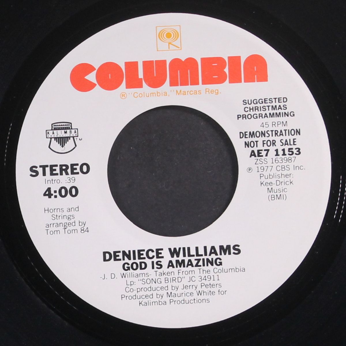 god is amazing / god is standing by by DENIECE WILLIAMS / JOHNNIE TAYLOR