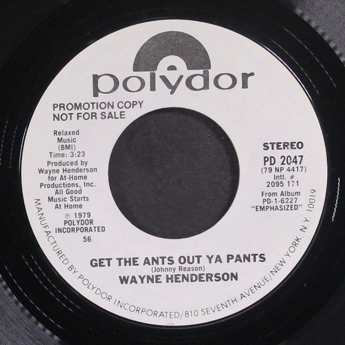 get the ants out ya pants / same by WAYNE HENDERSON